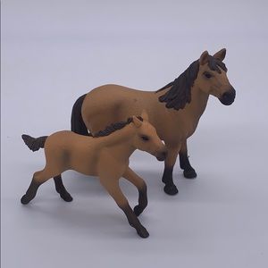 Schleich horse- Mustang Mare and Foal